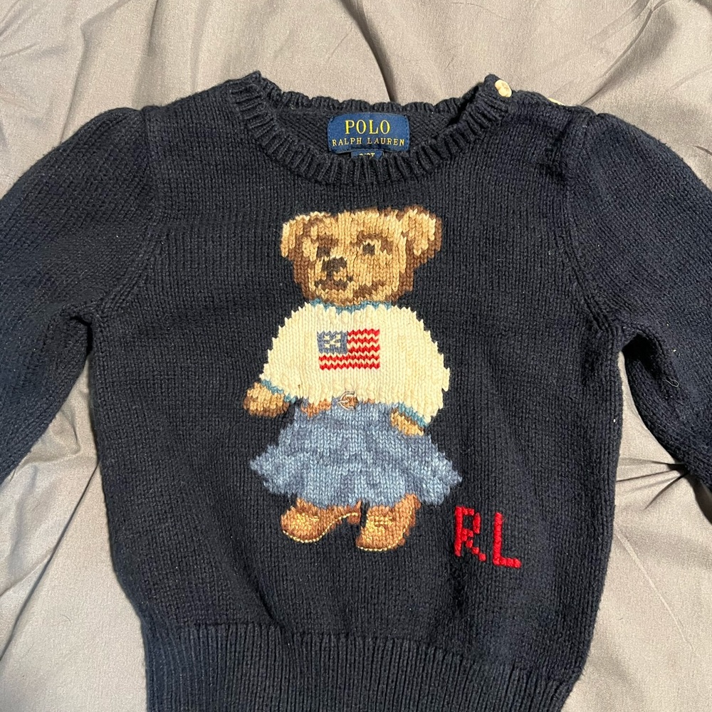 Polo sweater toddler girl